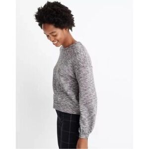 Madewell Heather Gray Crewneck